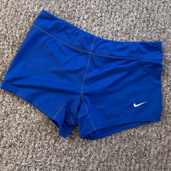 Nike Blue Athletic Shorts - Picture 1 of 6